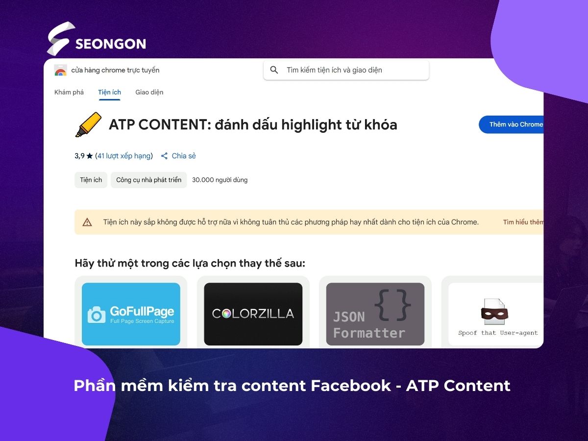 ATP Content làcông cụ hỗ trợ check content vi phạm Facebook chuẩn
