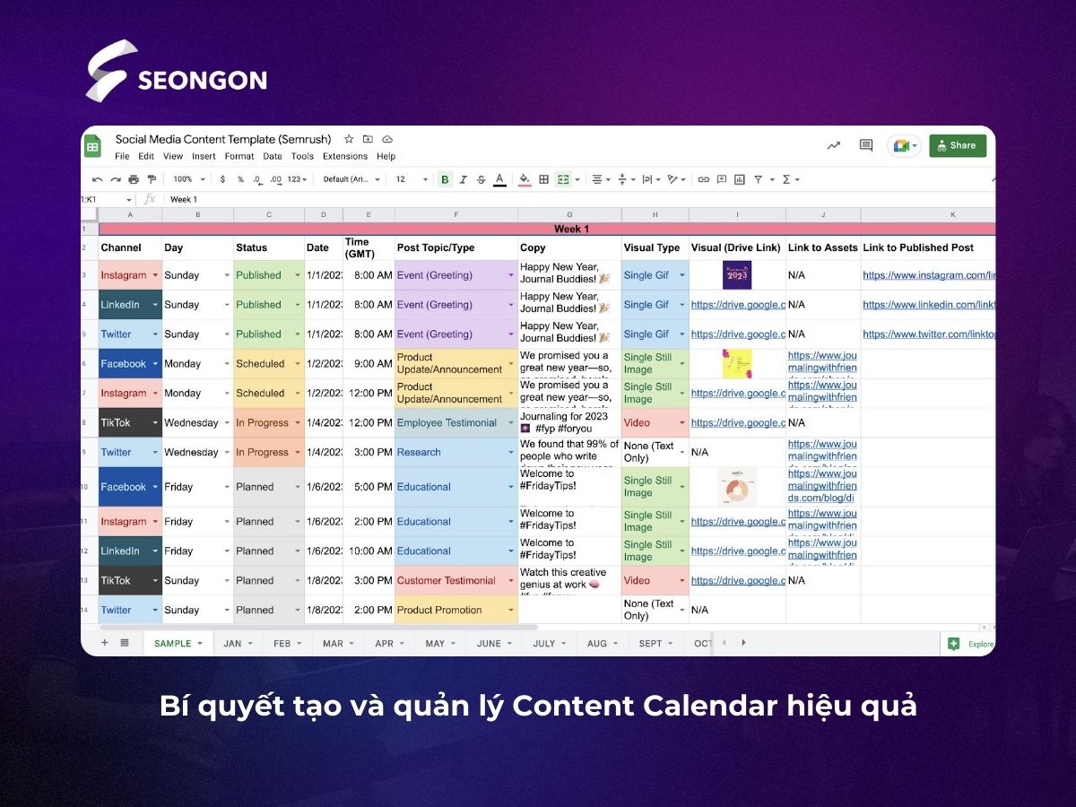 Bạn nên xây dựng kho lưu trữ Content để có thể tái sử dụng nội dung khi cần thiết