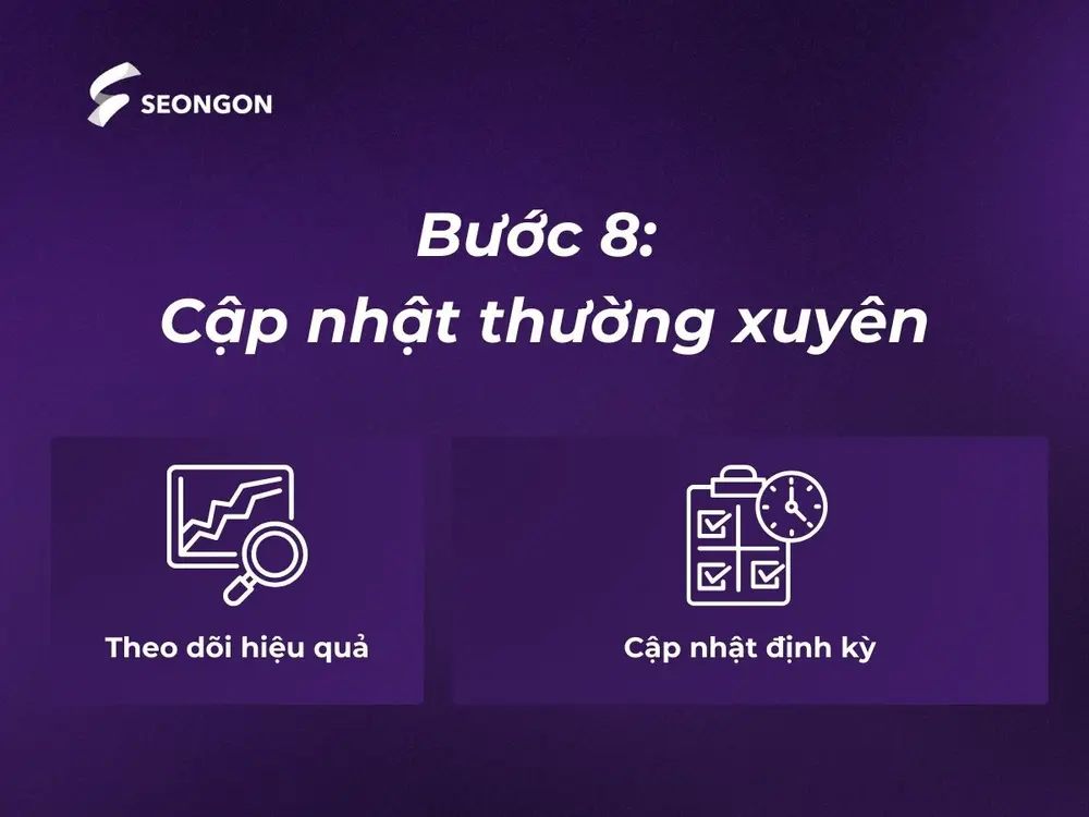Bước 8 khi lên outline content
