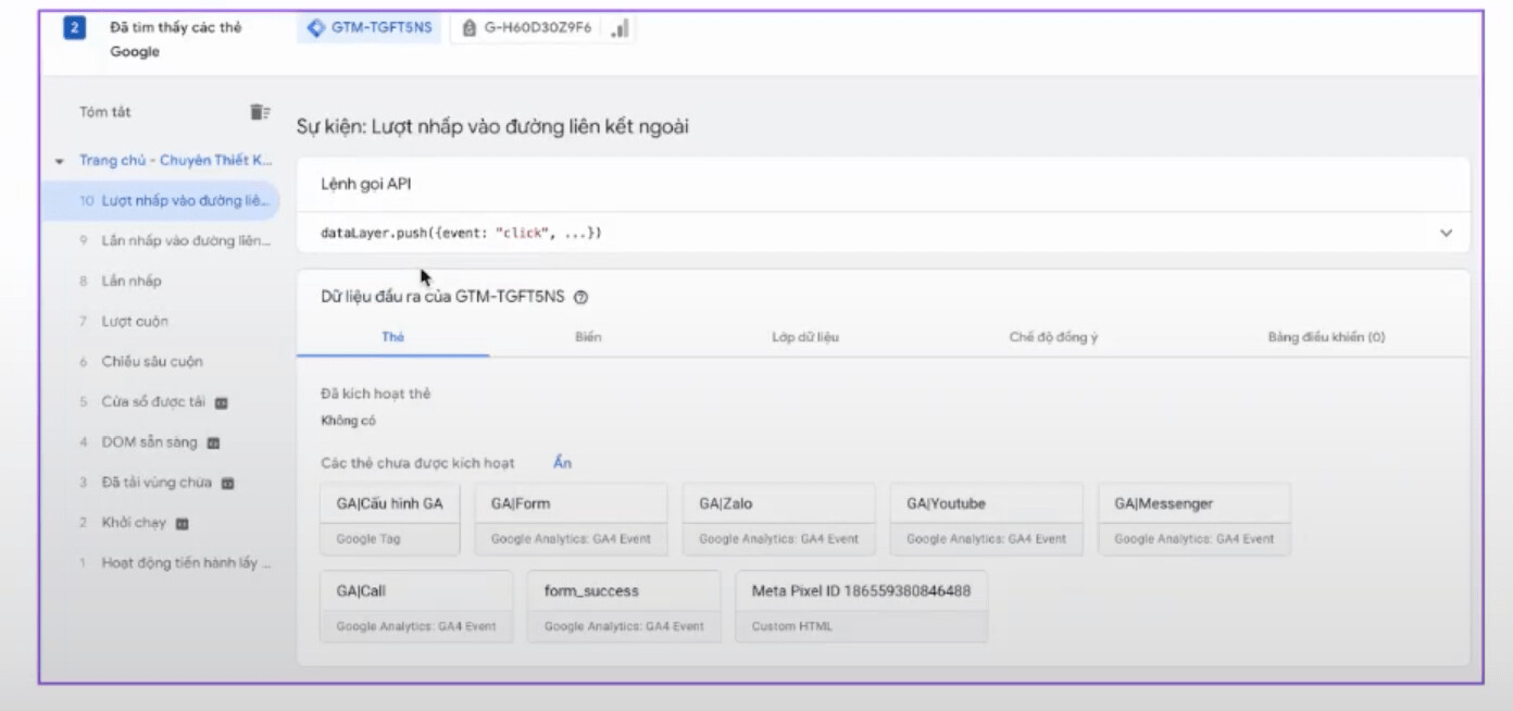Các yếu tố cần kiểm tra trong Preview và Debug