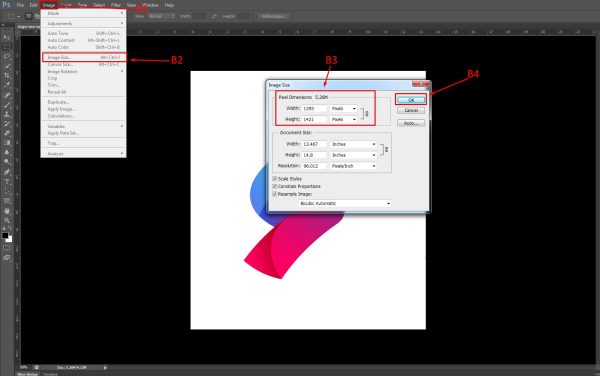hướng dẫn chỉnh sửa kích thước ảnh bằng photoshop