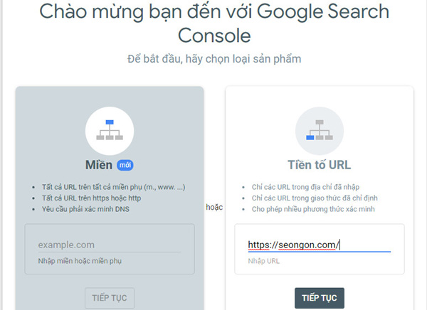 thêm tiền tố URL