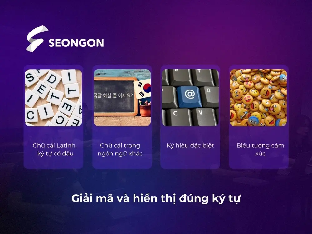 Chức năng quan trọng của Meta Charset UTF 8