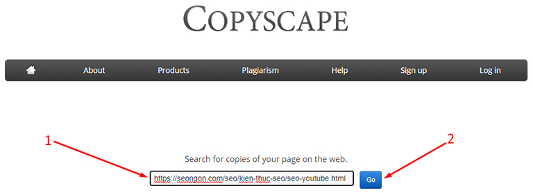 Kiểm tra 1 bài viết có copy hay không với Copyscape