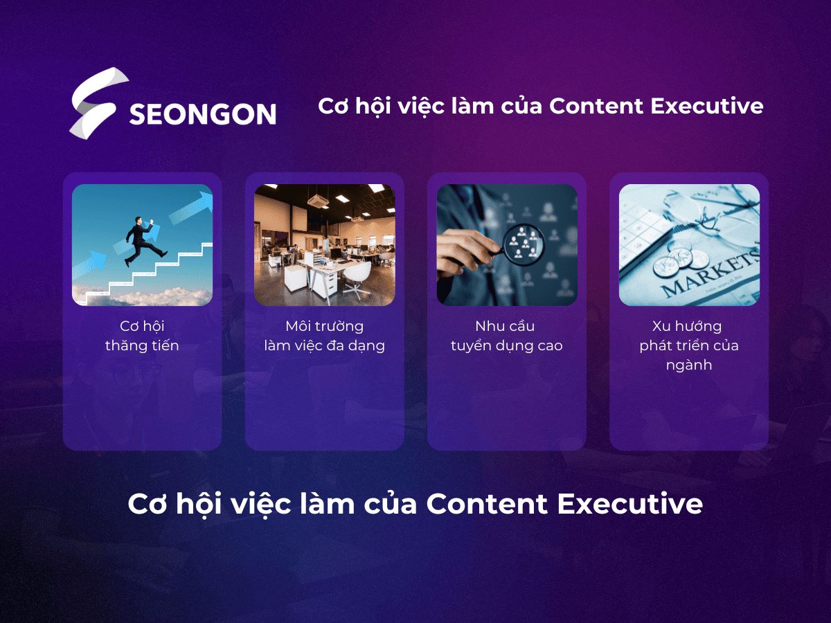 Content Executive là một vị trí được tuyển dụng nhiều