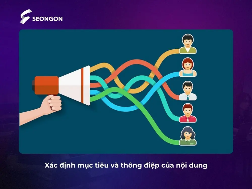 Content Specialist thực hiện xác định mục tiêu và thông điệp của nội dung