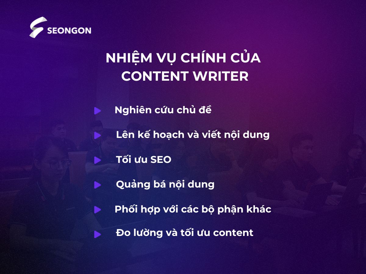Content Writer đóng vai trò đa nhiệm trong việc xây dựng và duy trì hệ thống nội dung
