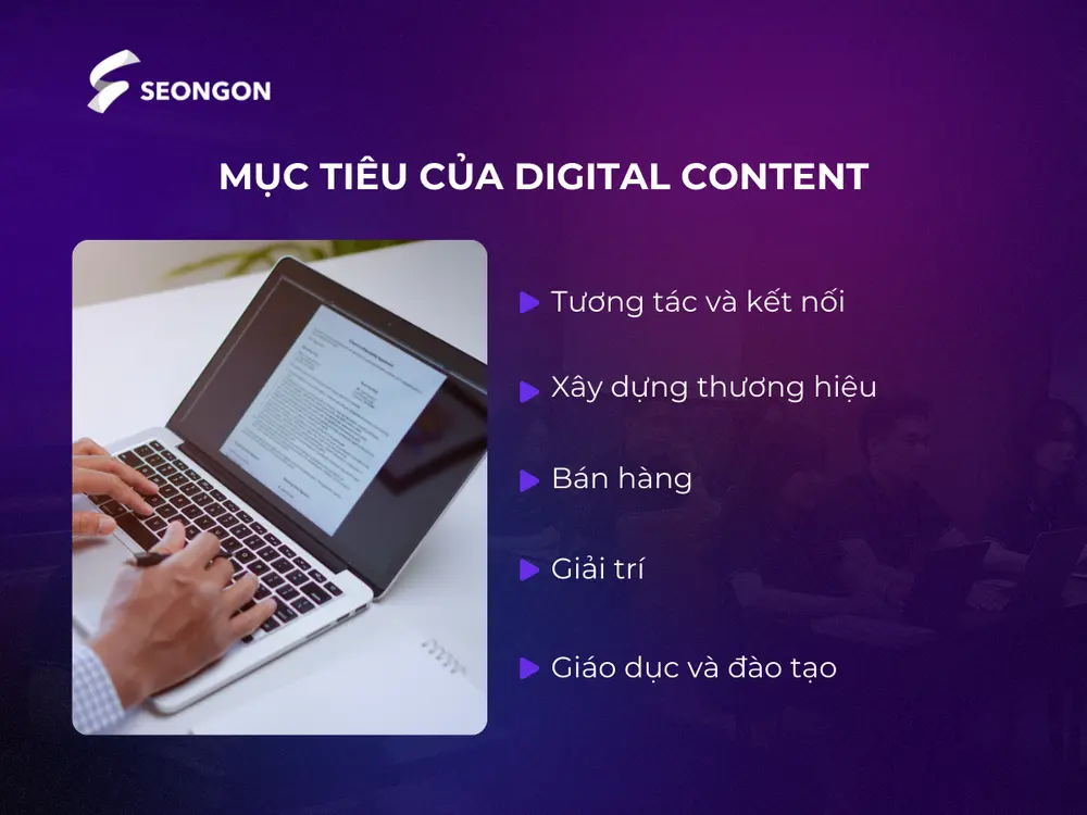 Digital Content cùng với 5 mục tiêu quan trọng để cạnh tranh mạnh mẽ trong thời đại số hóa