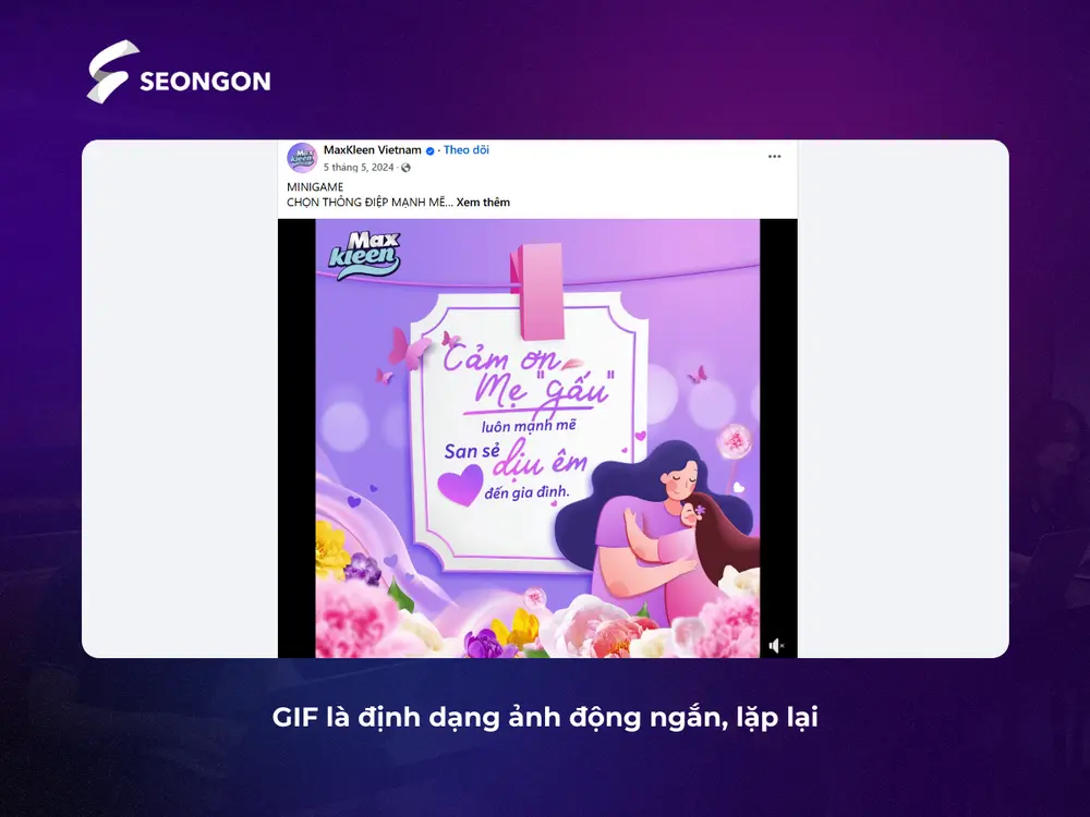 GIF thường được sử dụng để tạo sự hài hước hoặc thể hiện cảm xúc