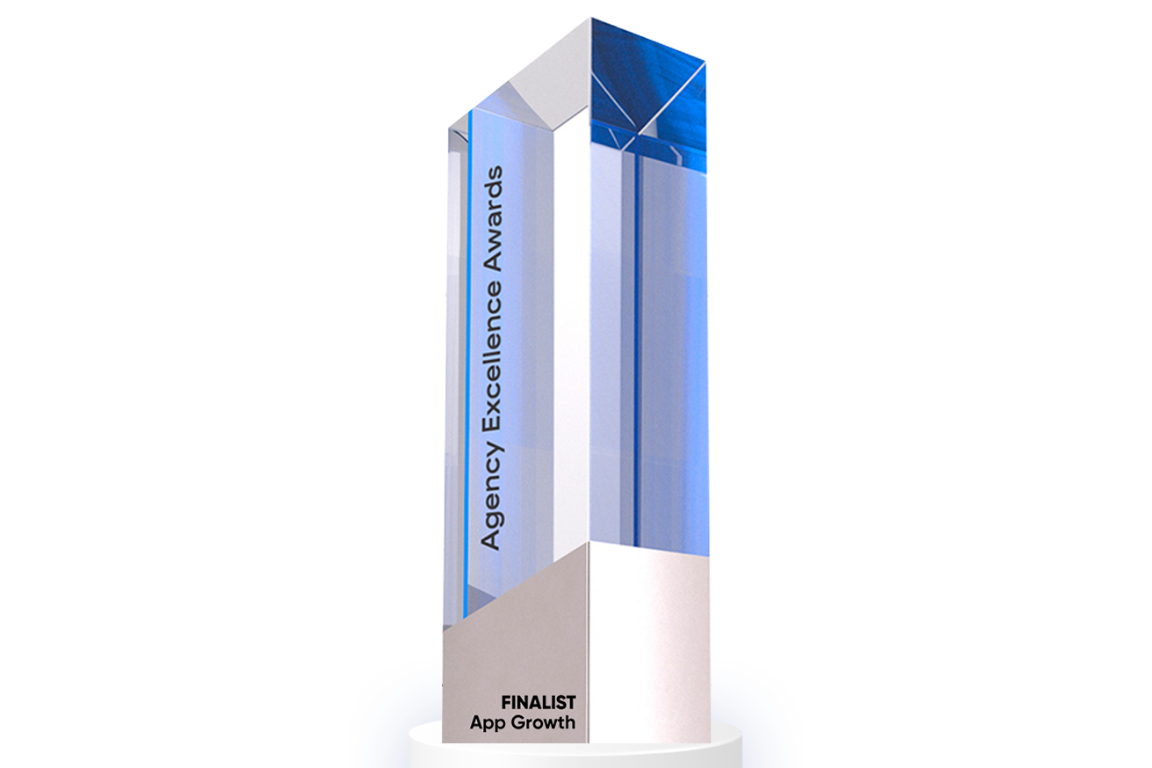 Google Agency Excellence Awards Finalist app Growth