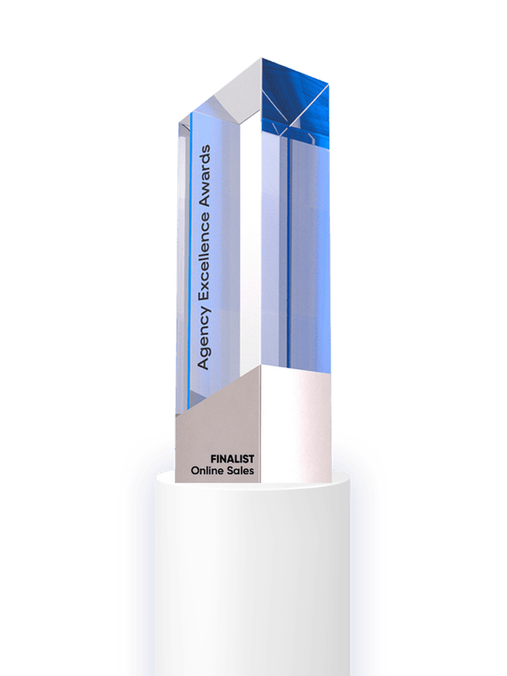 Google Agency Excellence Awards 2024 Finalist Online Sales