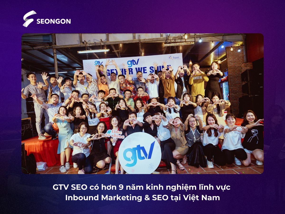 GTV SEO đã đồng hành và phát triển với hơn 450+ thương hiệu doanh nghiệp