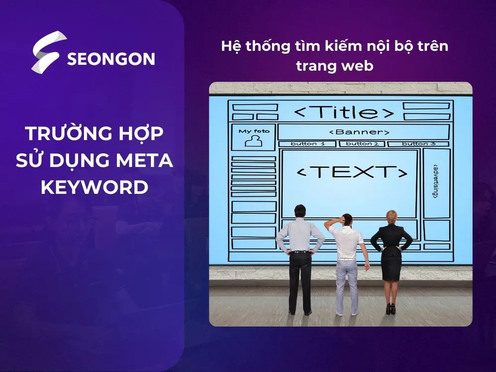 Hệ thống tìm kiếm nội bộ trên trang web sử dụng meta keywords