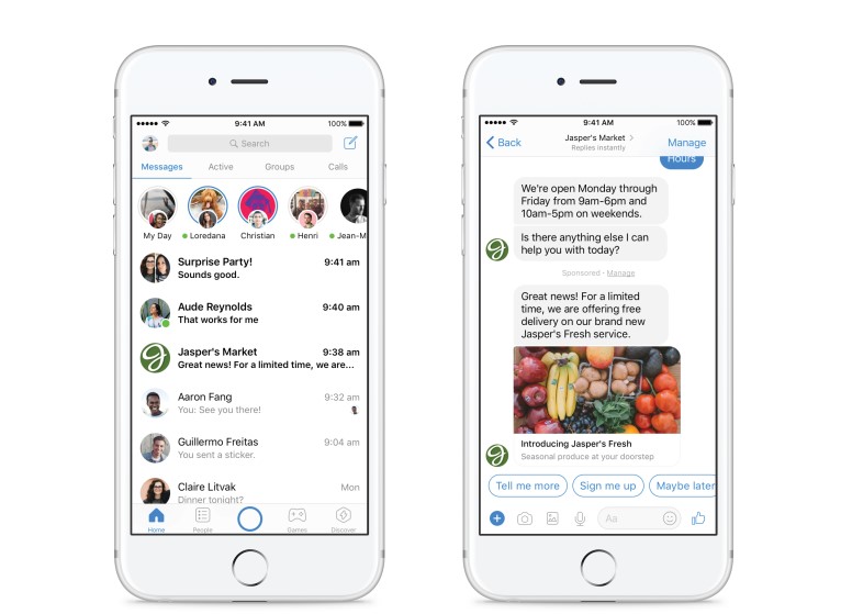 Sponsored Message ads là một hình thức quảng cáo trong Messenger