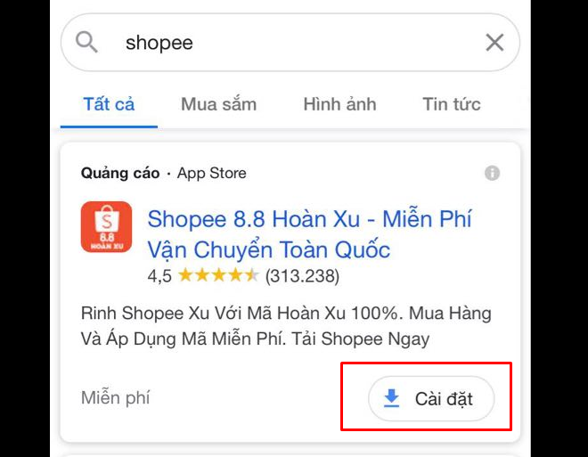 tiện ích mở rọng về dúng dụng 