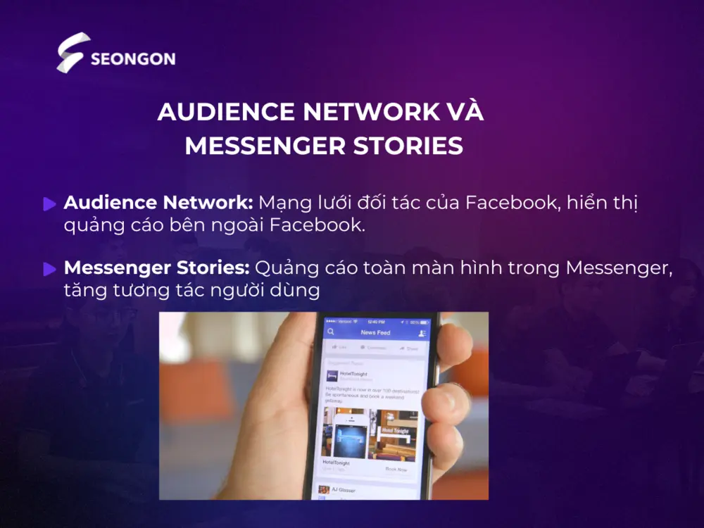 Kích thước của Audience Network và Messenger Stories