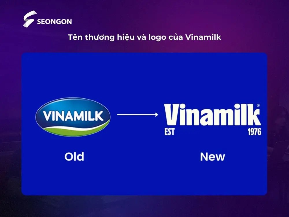 Logo của Vinamilk đã có sự đổi mới từ năm 2023