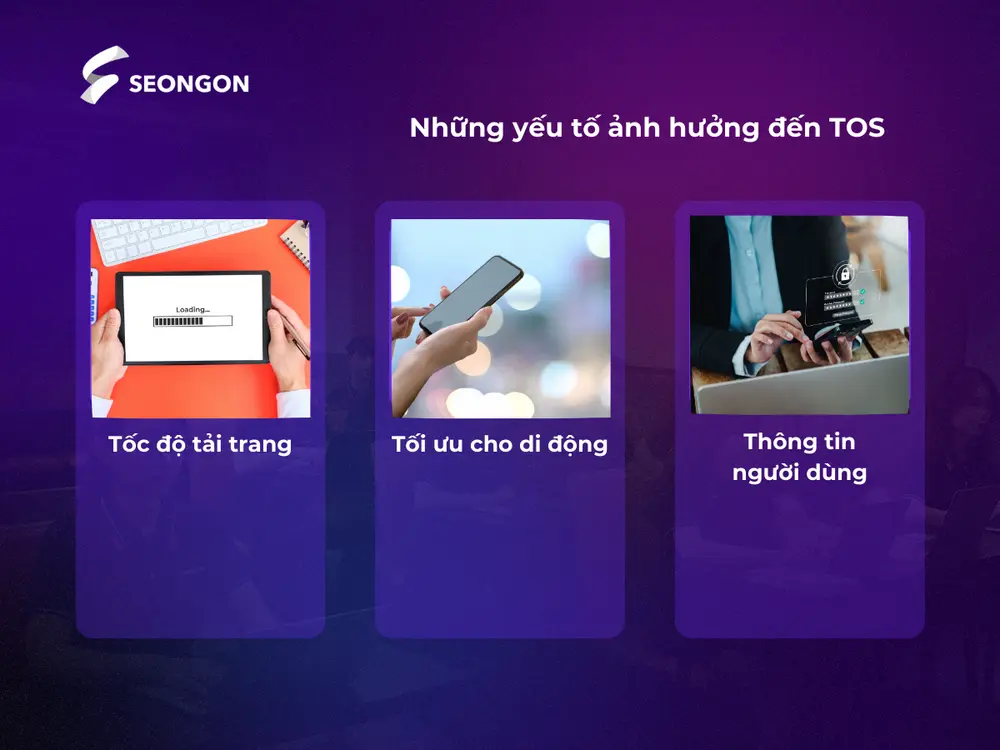 Một số yếu tố ảnh hưởng đến TOS