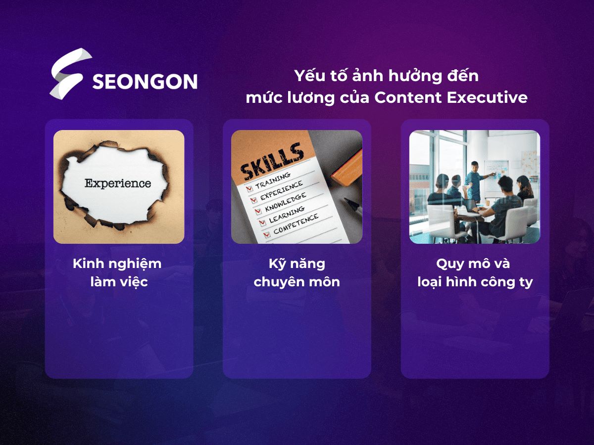 Mức lương của Content Executive là điều mà nhiều người chú ý