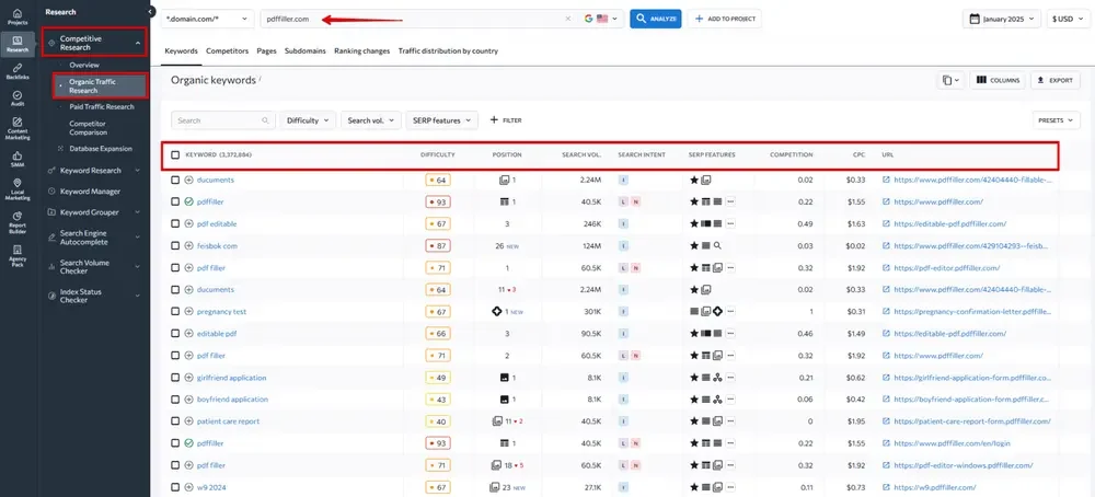 Nghiên cứu tên miền đối thủ