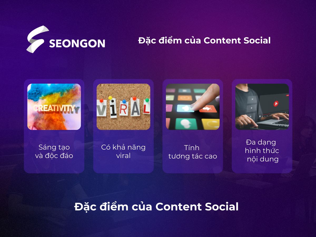Những đặc điểm của Content Social