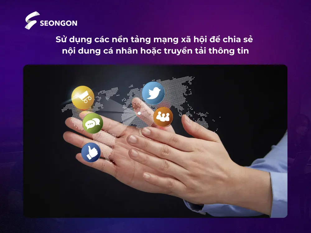 Nội dung cá nhân hoá được truyền tải phổ biến trên nền tảng mạng xã hội