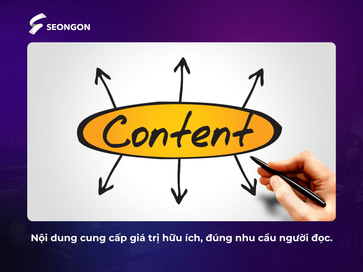 Nội dung đáp ứng đúng nhu cầu của người đọc sẽ giúp gia tăng mức độ tương tác