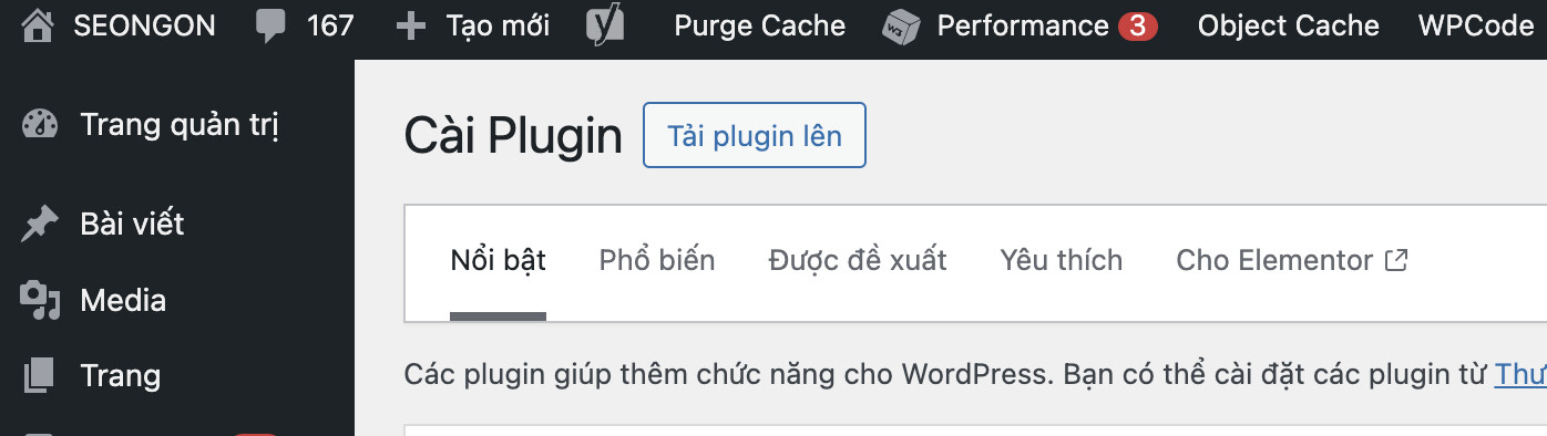 Tải Yoast SEO Premium lên WordPress