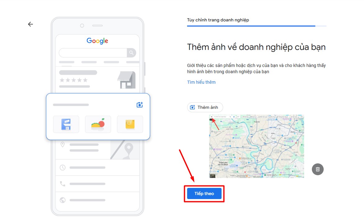 Thêm giờ làm việc của doanh nghiệp