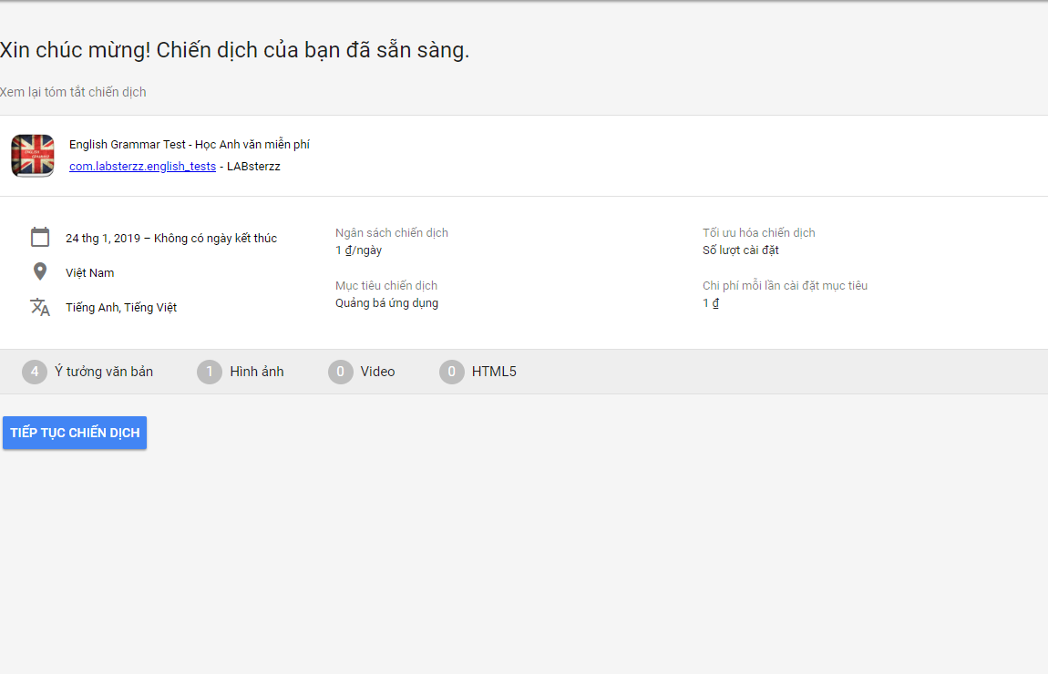 Theo dõi, đo lường chiến dịch