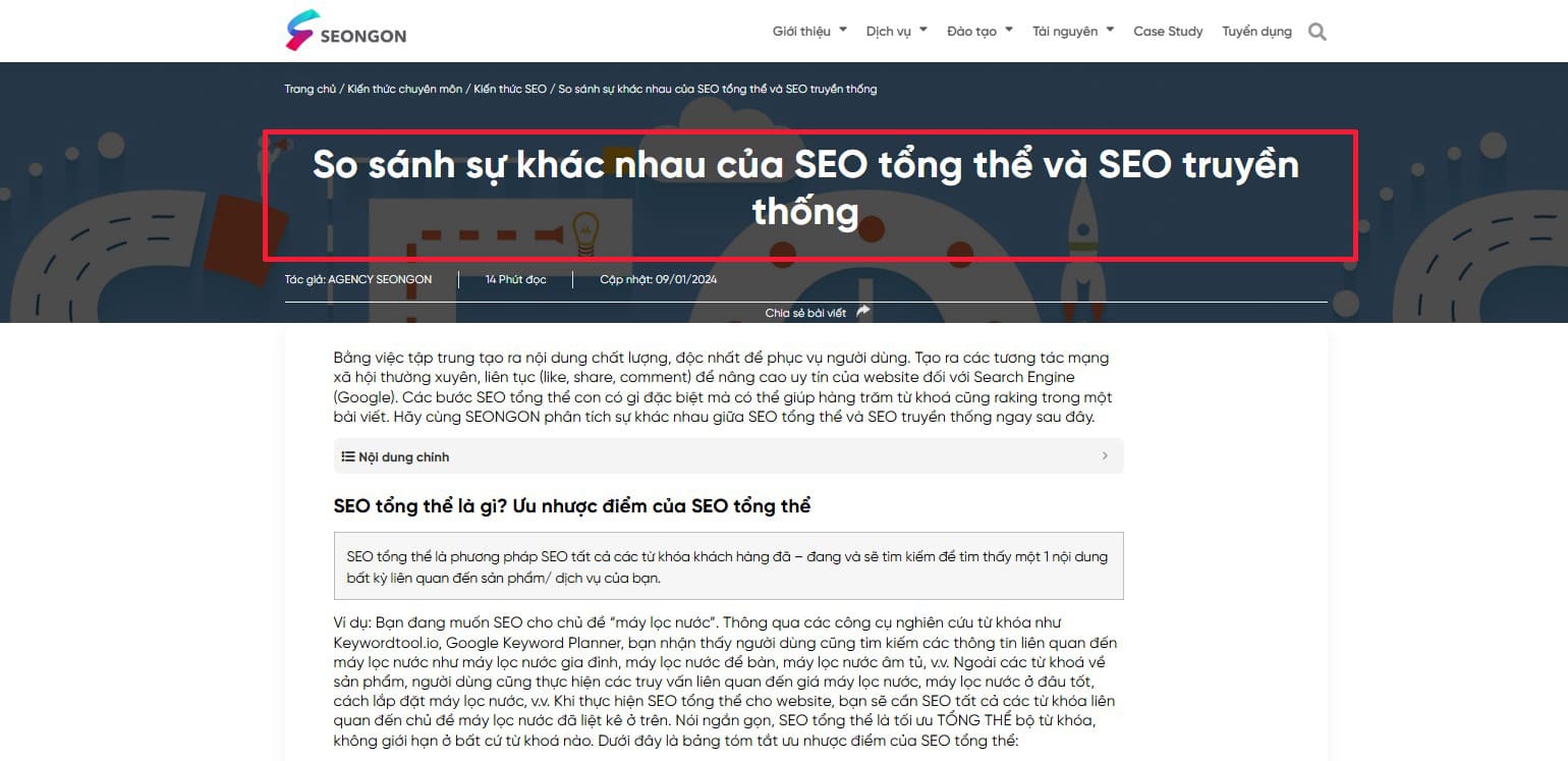 Thông qua bài so sánh, người đọc có thể dễ quyết định hơn