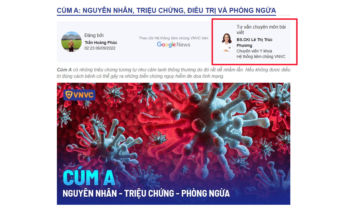 Triển khai nội dung theo hướng xây dựng bài viết của chuyên gia nhằm tạo độ tin cậy
