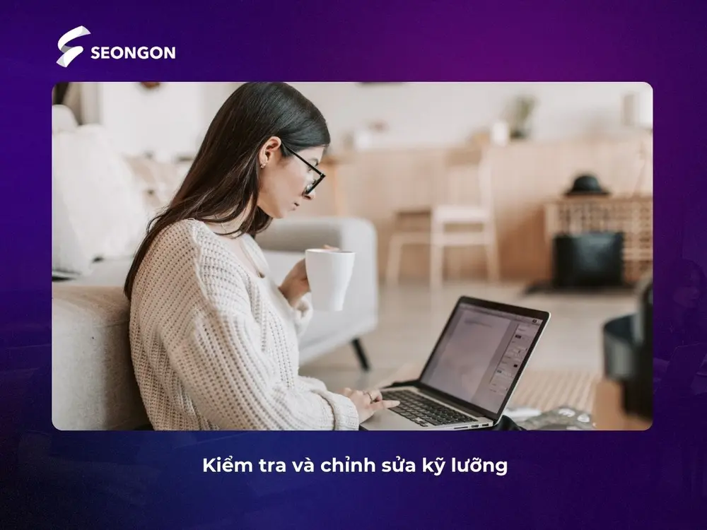 Trước khi đăng tải, bạn cần kiểm tra và chỉnh sửa nội dung