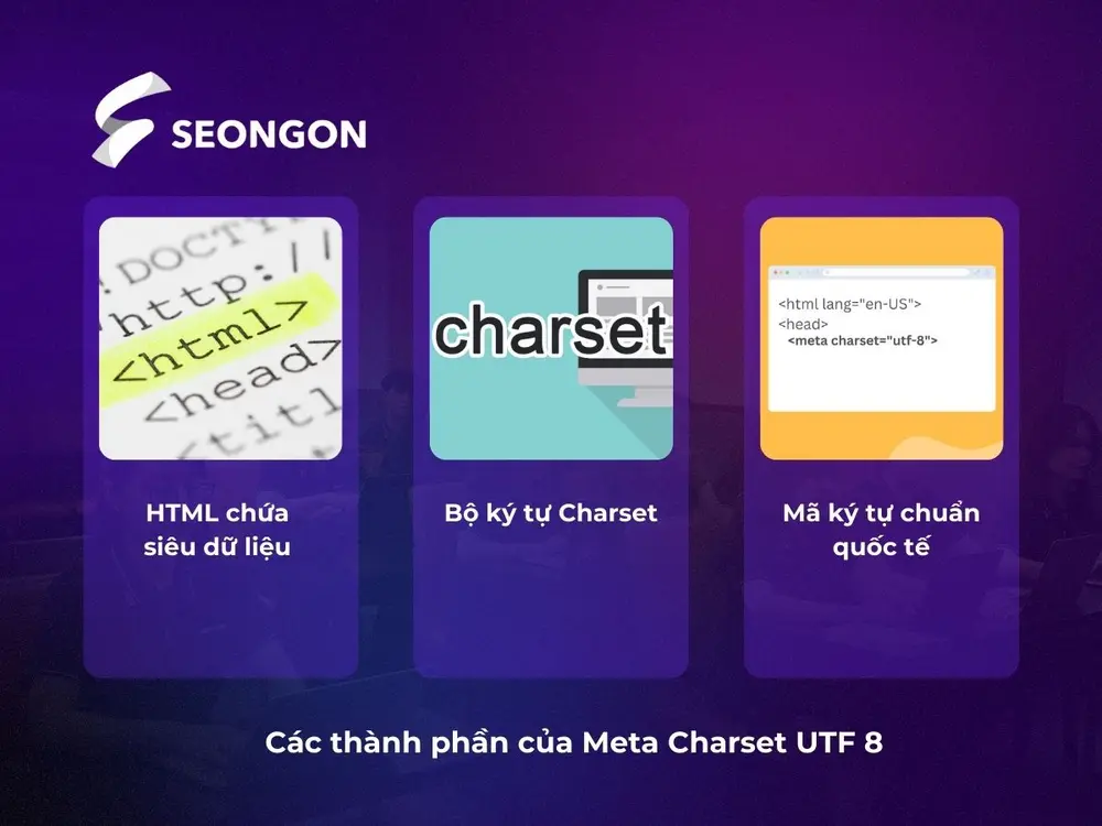 Vai trò của từng thành phần trong thẻ Meta Charset