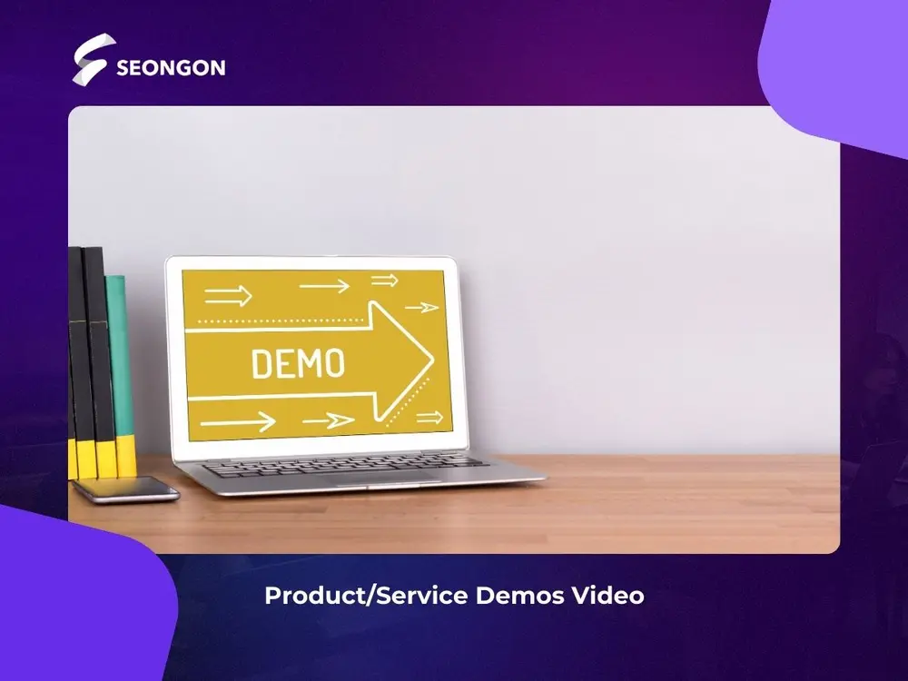 Video giới thiệu sản phẩm/dịch vụ trình bày các tính năng và lợi ích của sản phẩm/dịch vụ