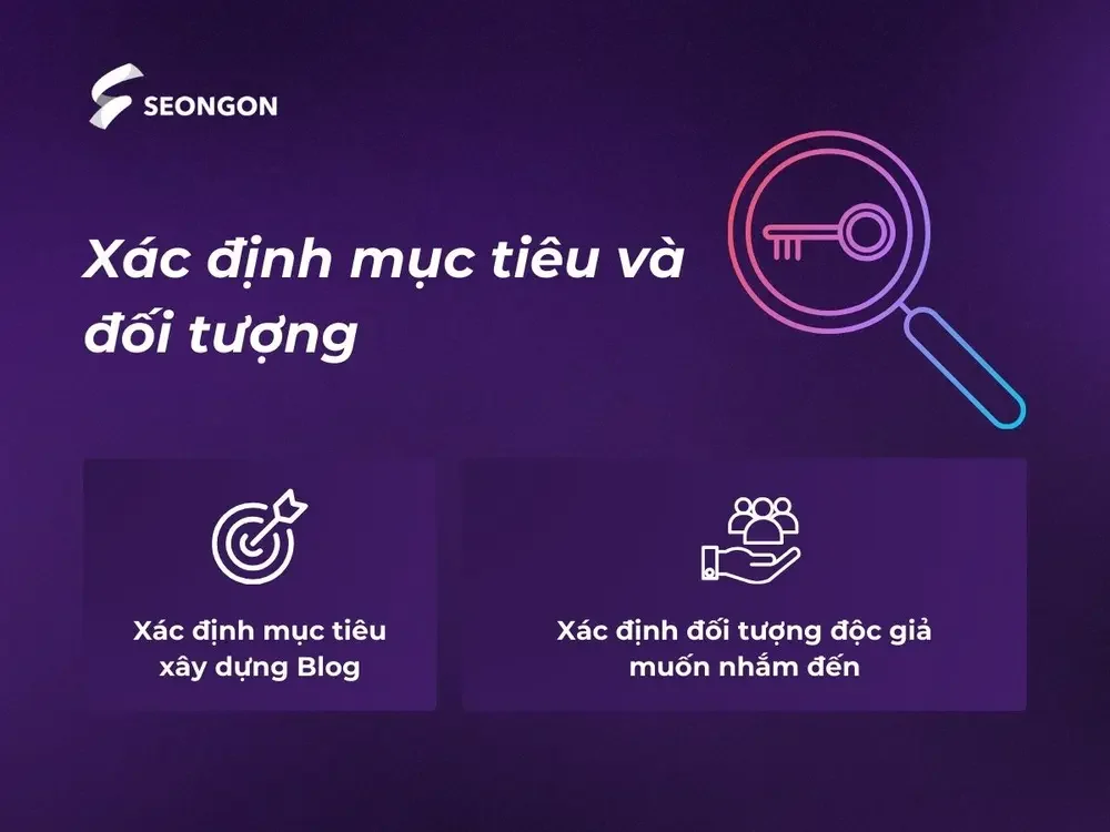 Xác định rõ mục tiêu và đối tượng là bước đầu trong cách tạo blog