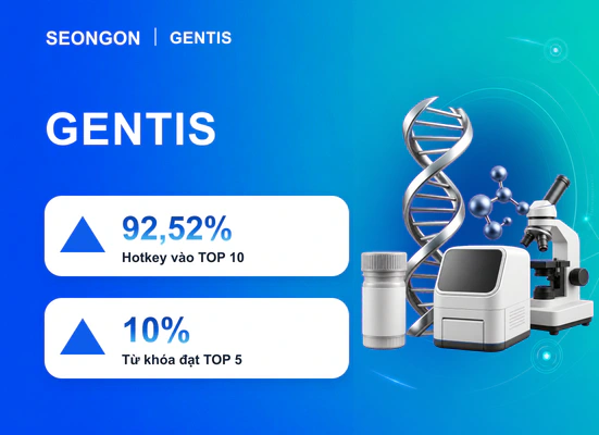 Gentis đưa 92,52% hotkey vào TOP 10 cho sản phẩm mới