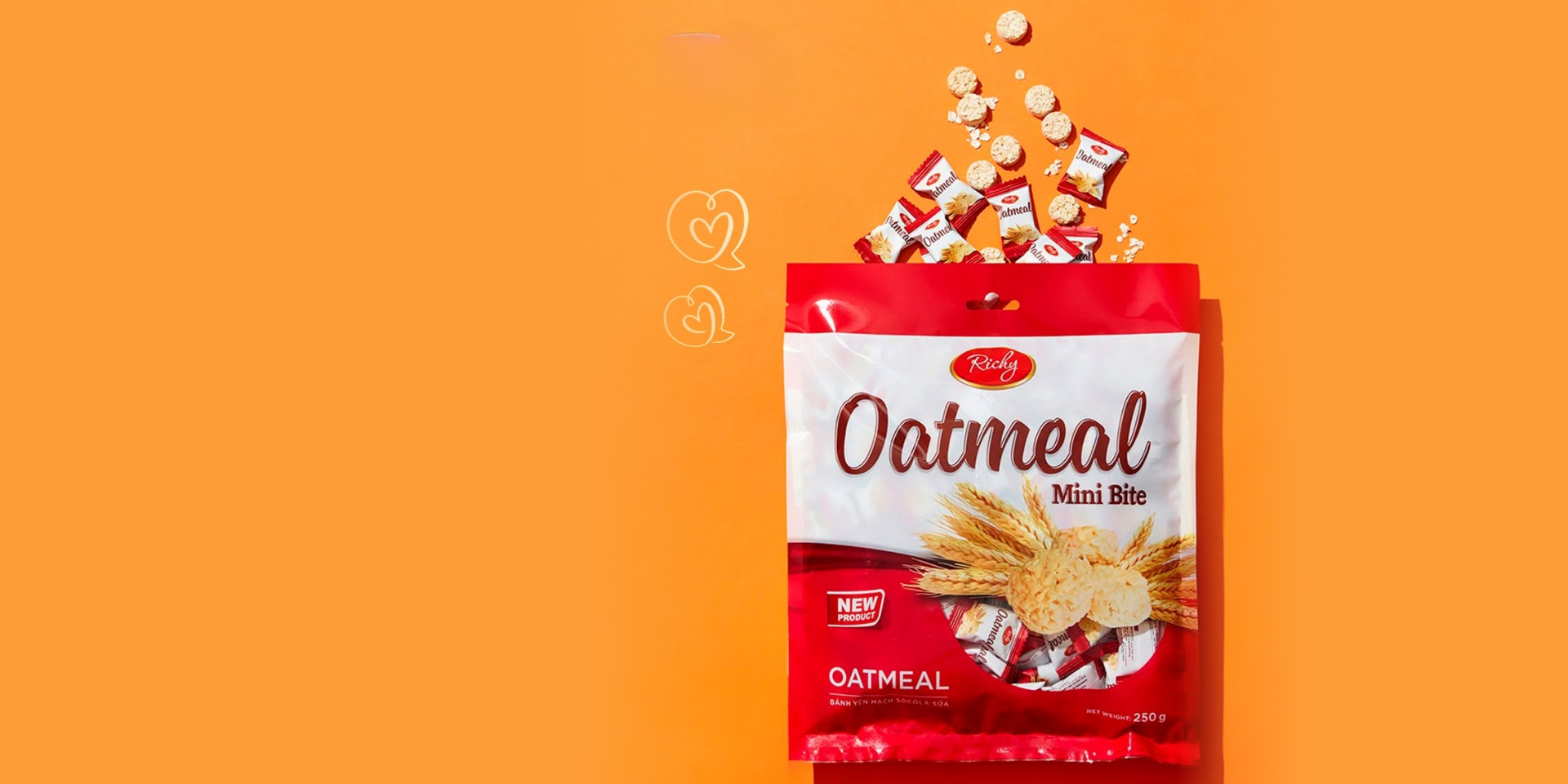 Richy Oatmeal mở rộng nhận biết với “Snack chill kiểu Hàn”