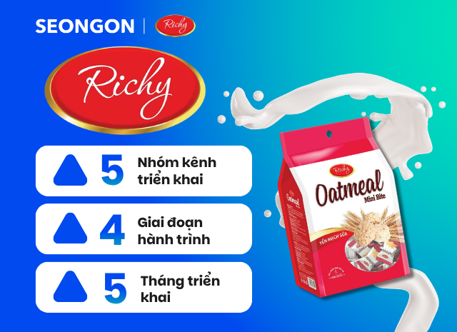 Richy Oatmeal mở rộng nhận biết với “Snack chill kiểu Hàn”