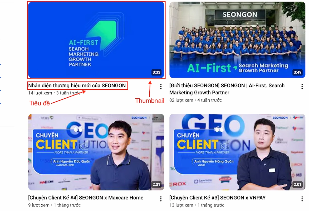 Tối ưu toàn diện video, biến người xem thành khách hàng tiềm năng và khách hàng thực sự.
