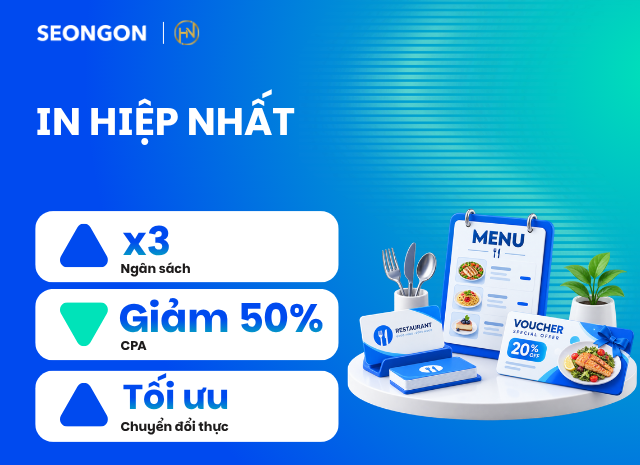 In Hiệp Nhất tăng trưởng hiệu quả Google Ads nhờ OCT và đối chiếu GCLID theo chuyển đổi thực