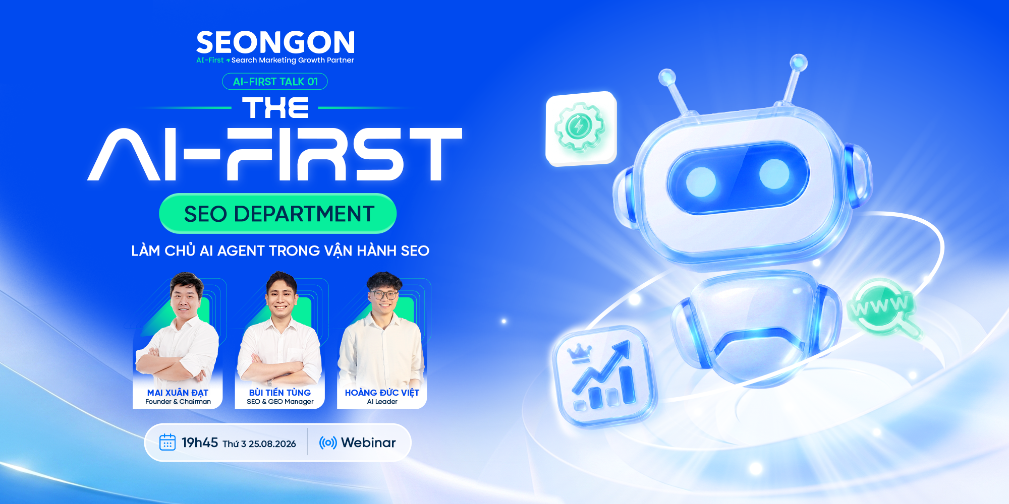 The AI-First SEO Department - Làm chủ AI Agent trong vận hành SEO