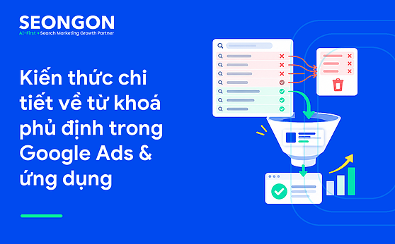 Kiến thức chi tiết về từ khoá phủ định trong Google Ads & ứng dụng