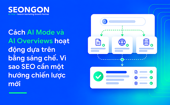 Cách AI Mode và AI Overviews hoạt động dựa trên bằng sáng chế. Vì sao SEO cần một hướng chiến lược mới