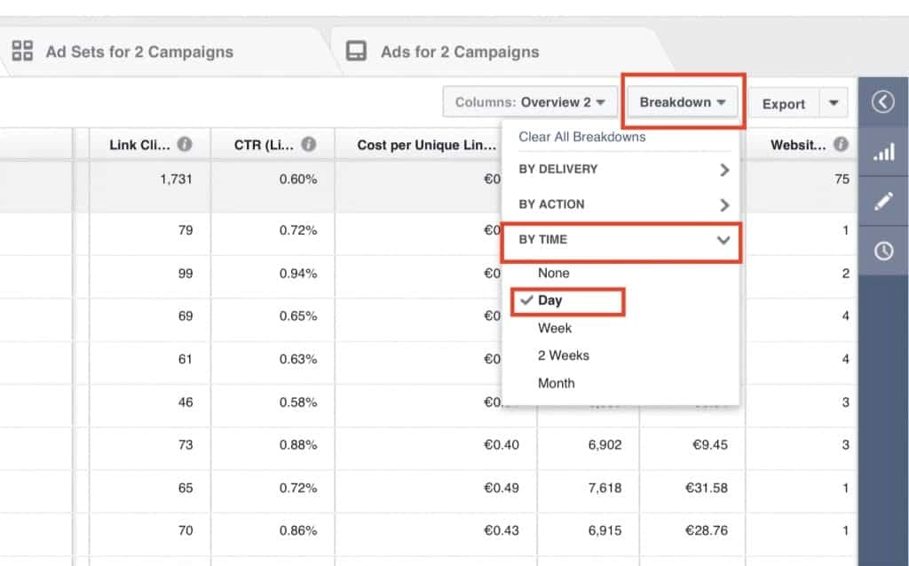 Tương tác thật chất lượng cao giúp tối ưu hóa chi phí và nâng cao hiệu quả phân phối trong Facebook Ads Manager.