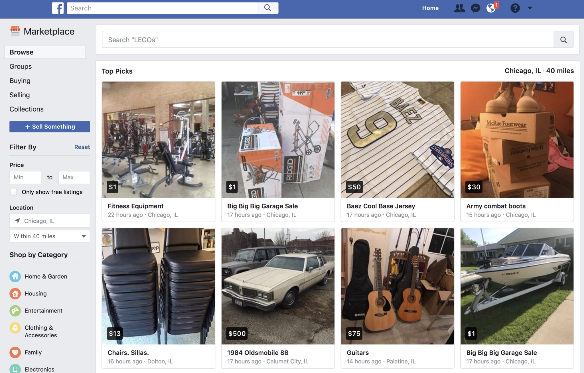 Bạn có thể đăng bán sản phẩm hoặc tìm mua hàng hóa trên Facebook Marketplace mà không mất phí giao dịch (Nguồn ảnh: Internet)