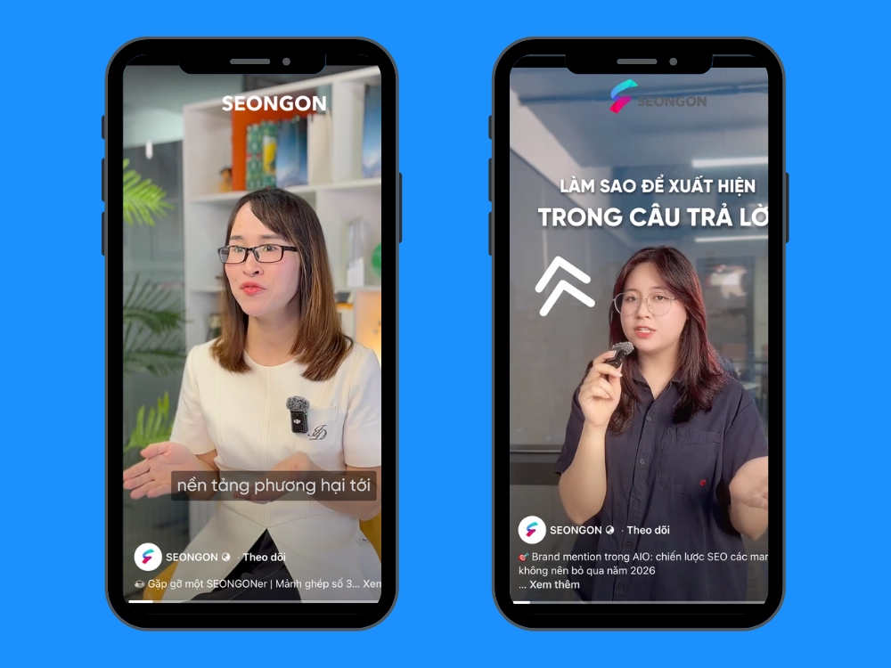 Text, logo và CTA nên tập trung ở vùng trung tâm khung hình để đảm bảo hiển thị rõ ràng trên mọi thiết bị