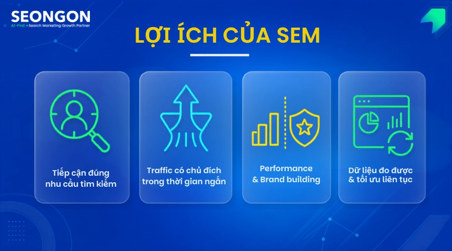 SEM mang lại lợi ích gì cho Doanh nghiệp