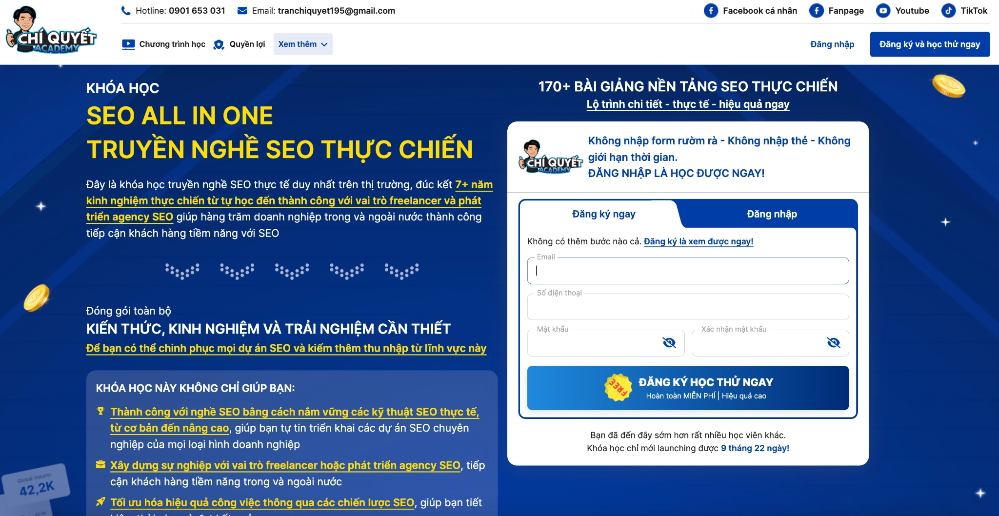 Trung tâm đào tạo SEO - SEOSONA