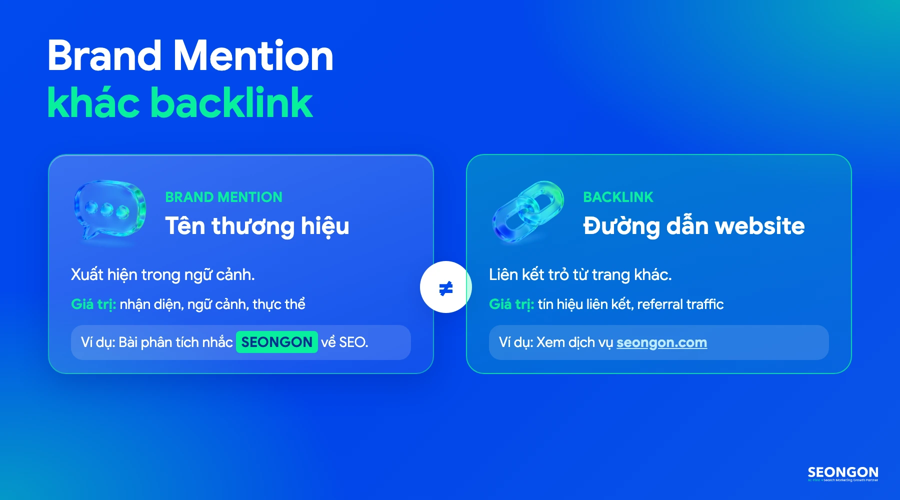 Brand Mention khác backlink